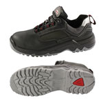 Sicherheitsschuhe Fu�schutz S3 ELTEN LEN Halbschuh, schwarz-grau, metallfreier Durchtrittschutz,