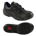 Sicherheitsschuhe Fu�schutz S3 ELTEN Damenschuh LINDA Halbschuh, schwarz-blau,