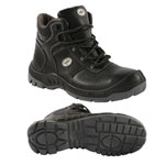 Sicherheitsschuhe Fu�schutz S3 WORTEC ACHIM Stiefel, schwarz, Sohle grau-schwarz,