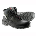 Sicherheitsschuhe Fu�schutz S3 ELTEN LEX Stiefel, schwarz-grau, metallfreier Durchtrittschutz,