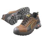 Sicherheitsschuhe Fu�schutz S3 HRO PUMA Halbschuh, Farbe: braun-schwarz, m. Kunststoffkappe,