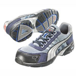 Sicherheitsschuhe Fu�schutz S1 P HRO PUMA Motion Protect, Halbschuh, blau-silber, mit Kunststoffkappe,