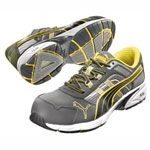 Sicherheitsschuhe Fu�schutz S1 P HRO PUMA Motion Protect, Halbschuh, grau-gelb, mit Kunststoffkappe,