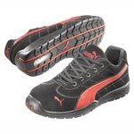 Sicherheitsschuhe Fu�schutz S1 P HRO PUMA Moto Protect, Halbschuh, Farbe: schwarz-rot,