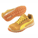 Sicherheitsschuhe Fu�schutz S1 P HRO PUMA Moto Protect, Halbschuh, Farbe: curry-gelb, m. Kunststoffkappe,