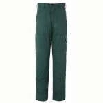 Arbeitshosen Bundhosen PLANAM Cargo-Bundhose Baumwolle, mittelgr�n,