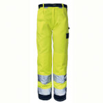 Warnschutzkleidung Warnschutzhosen PLANAM Warnschutz-Bundhose, gelb-marine