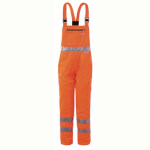 Warnschutzkleidung Warnschutzhosen PLANAM Warnschutz-Latzhose, orange