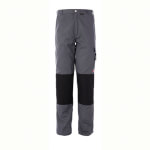 Arbeitshosen Bundhosen PLANAM Bundhose Canvas 320, grau-schwarz,