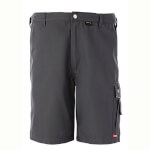 Arbeitshosen Arbeitsshorts PLANAM Arbeitsshorts Canvas 320, grau-schwarz, kurze Arbeitshose