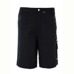 Arbeitshosen Arbeitsshorts PLANAM Arbeitsshorts Canvas 320, schwarz, kurze Arbeitshose