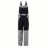 Arbeitshosen Latzhosen PLANAM Latzhose Plaline, schwarz-zink,