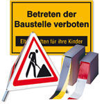 Baustellenkennzeichnung