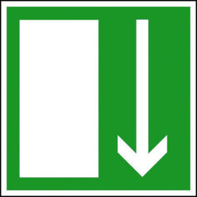 Rettungsschild Notausgang