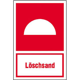 Brandschutz-Kombischild L�schsand