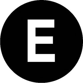 Leiterkennzeichnung auf Bogen E (Erde)