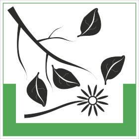 RESIGN / Symbolschild Gr�nabf�lle