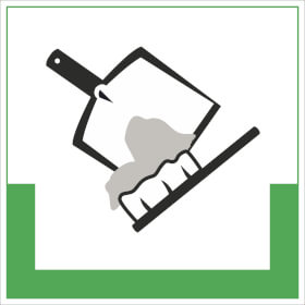 RESIGN / Symbolschild Restm�ll