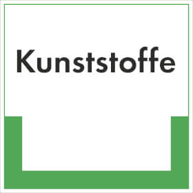 RESIGN / Textschild Kunststoffe
