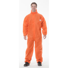 Schutzanzge Schutzbekleidung 3M Schutzanzug, orange, Schutztyp 5 / 6,  CE - Kategorie III, 