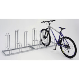 Fahrradstnder Bgelparker WSM  fr Reifenbreite bis 5,5 cm, Radabstand 35,0 cm, Center - 5 Einstellpltze, L: 1