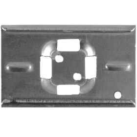 Kennflex Schilderhalter aus Edelstahl (V2A) zum Einschieben von gravierten und bedruckten Schildern