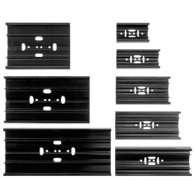 Kennflex Schildertrger aus ABS - Kunststoff schwarz