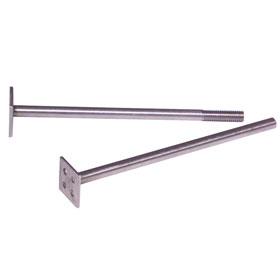 Kennflex Abstandhalter / Anschwei�halter aus Edelstahl (V2A), mit M6-Gewinde