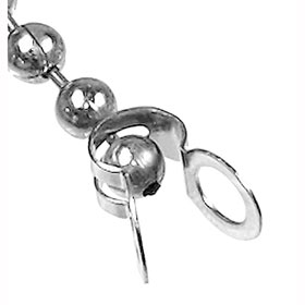 Schilderzubeh�r Befestigungsmaterial Schlie�e f�r Kugelkette 4,5 mm