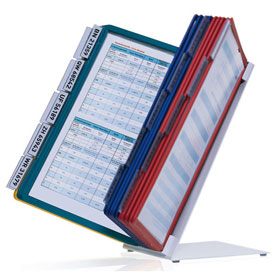 DURABLE Sichttafelsystem Tischst�nder VARIO table 20 aus Metall