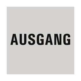 Symbolschilder zur Raumkennzeichnung selbstklebend Graphic-Line Alu silber