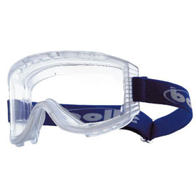 Schutzbrillen Vollsichtbrillen ATTACK boll�, einstellbares, elastisches Kopfband f�r optimalen Sitz,