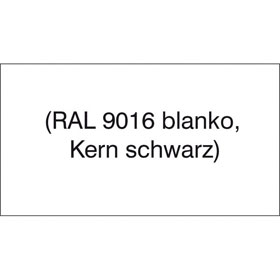 Thermograv-Schild, blanko f�r Kennflex Schildertr�ger Stahl/Alu