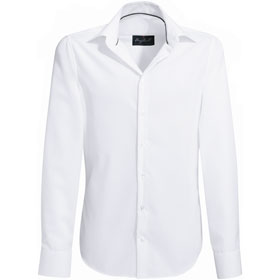 Hemden Businesshemden HAKRO Business - Hemd Tailored Fit, Langarm, wei, 