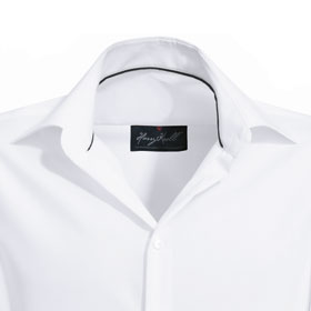 Hemden Businesshemden HAKRO Business-Hemd Tailored Fit, Langarm, wei,