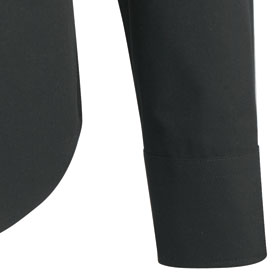 Hemden Businesshemden HAKRO Business-Hemd Tailored Fit, Langarm, schwarz,