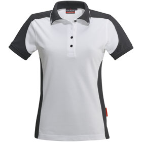 Berufsbekleidung Poloshirts HAKRO Damen - Poloshirt contrast performance, wei, 