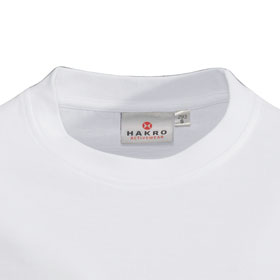 Berufsbekleidung T-Shirts HAKRO T-Shirt 'Heavy', wei,