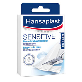 Wundversorgung Pflaster Hansaplast Sensitive fr empfindliche Haut, 