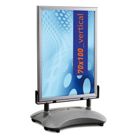 Kundenstopper JANSEN DISPLAYS Plakatst�nder WINDTALKER II 70x100 cm,