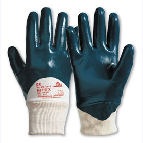 Arbeitshandschuhe Mechanischer Schutz Mechanische Schutzhandschuhe KCL Nitex, beschichtet, handrckenfrei,  blau, 
