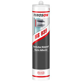 Teroson MS 939 1K Polymer Kleb - und Dichtstoff fr Montageverklebungen, schwarz