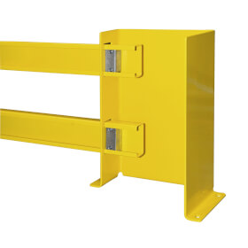 Regalschutz-Planke Doppelregal-Set B 2300, inkl. Montagematerial, ausziehbar bis 270,0 cm,