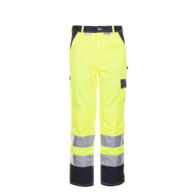 Warnschutzkleidung Warnschutzhosen PLANAM Warnschutz - Bundhose, gelb - marine