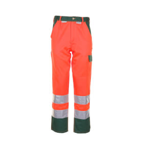 Warnschutzkleidung Warnschutzhosen PLANAM Warnschutz - Bundhose, orange - grn