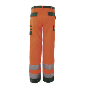 Warnschutzkleidung Warnschutzhosen PLANAM Warnschutz-Bundhose, orange-grn