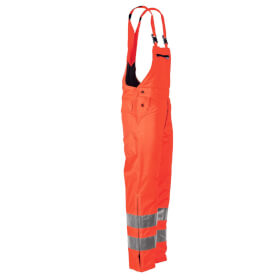 Warnschutzkleidung Warnschutzhosen PLANAM Warnschutz-Latzhose, orange,