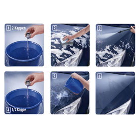 sonax xtreme Shampoo 2 in 1, Reinigung von lackierten Oberflchen, Metall, Kunststoff und Gummi,