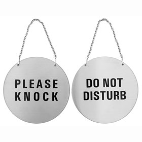 T�ranh�nger Graphic Line Text: Do not disturb/ Please knock