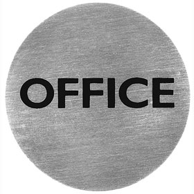 Piktogramm Graphic Line Text: Office